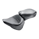 Mustang Wide Touring 2-Up Seat for Harley 00-06 Softail Fat Boy / Plain  - Customhoj