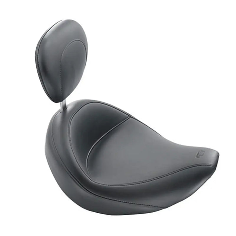 Mustang Wide Touring Solo Seat for Harley 06-10 Softail Standard / Custom / Night Train / Springer / Plain / With backrest  - Customhoj