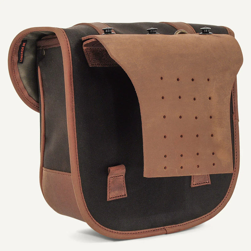 Longride Pannier Universal 18L Throw-Over motorfiets zadeltas set