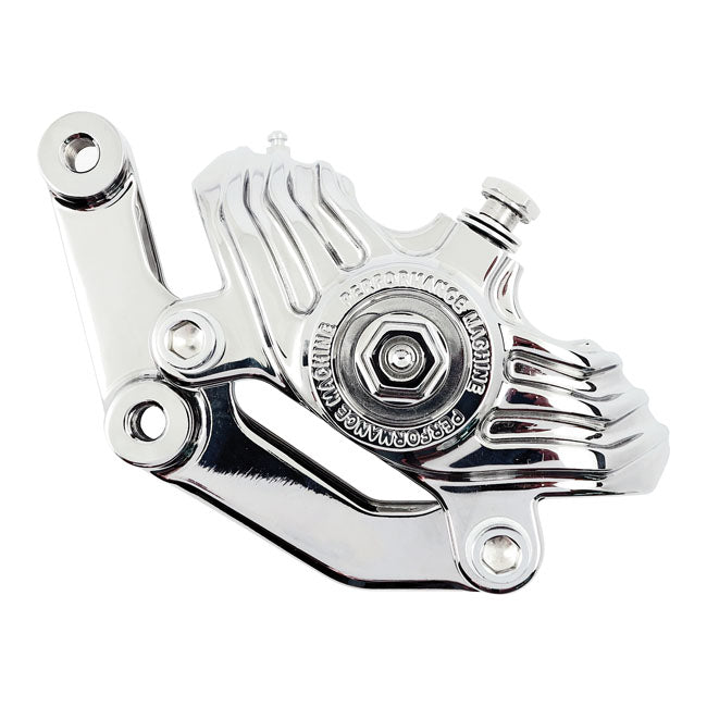 Performance Machine Caliper Mount Performance Machine Vintage Brake Caliper Front Bracket 11.8" for Harley Customhoj