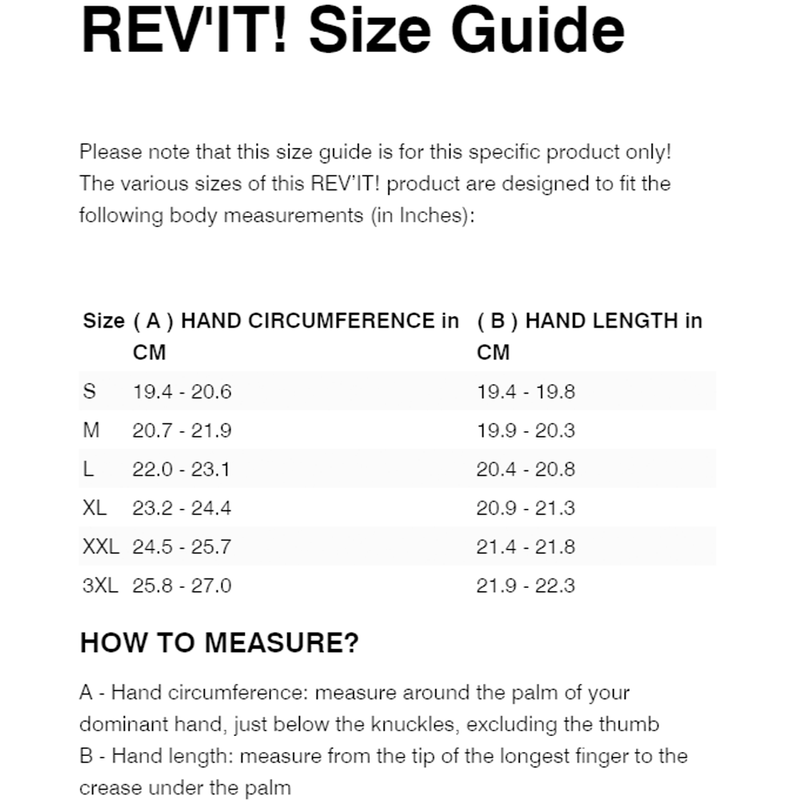 REV'IT! Duty Motorcycle Gloves