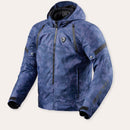 REV'IT! Flare 3 H2O Motorcycle Jacket Camo Blue / S  - Customhoj