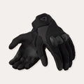 REV'IT! Kinetic 2 Motorcycle Gloves Black/White / S  - Customhoj