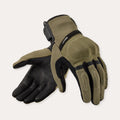 REV'IT! Mosca 2 Motorcycle Gloves Green/Black / S  - Customhoj