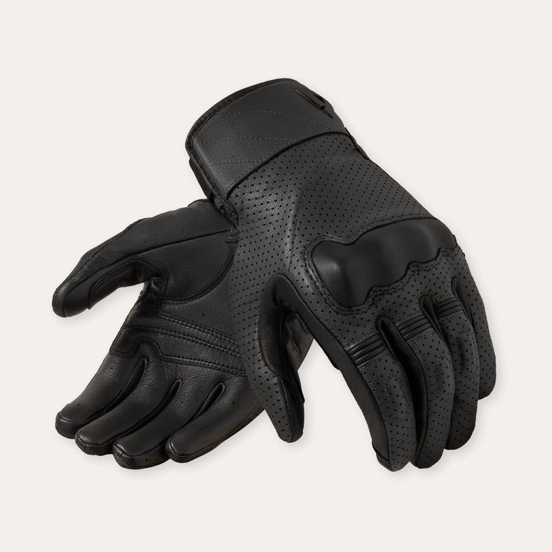 REV'IT! New Heights Motorcycle Gloves Black / XS  - Customhoj