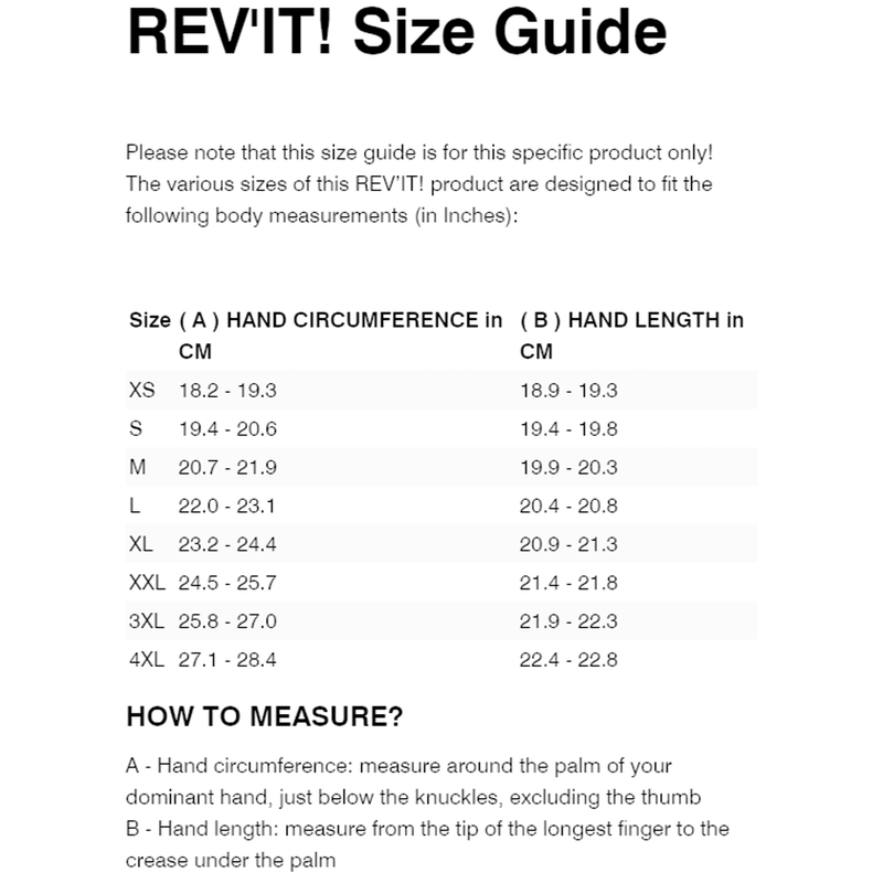 REV'IT! Sand 4 Motorcycle Gloves