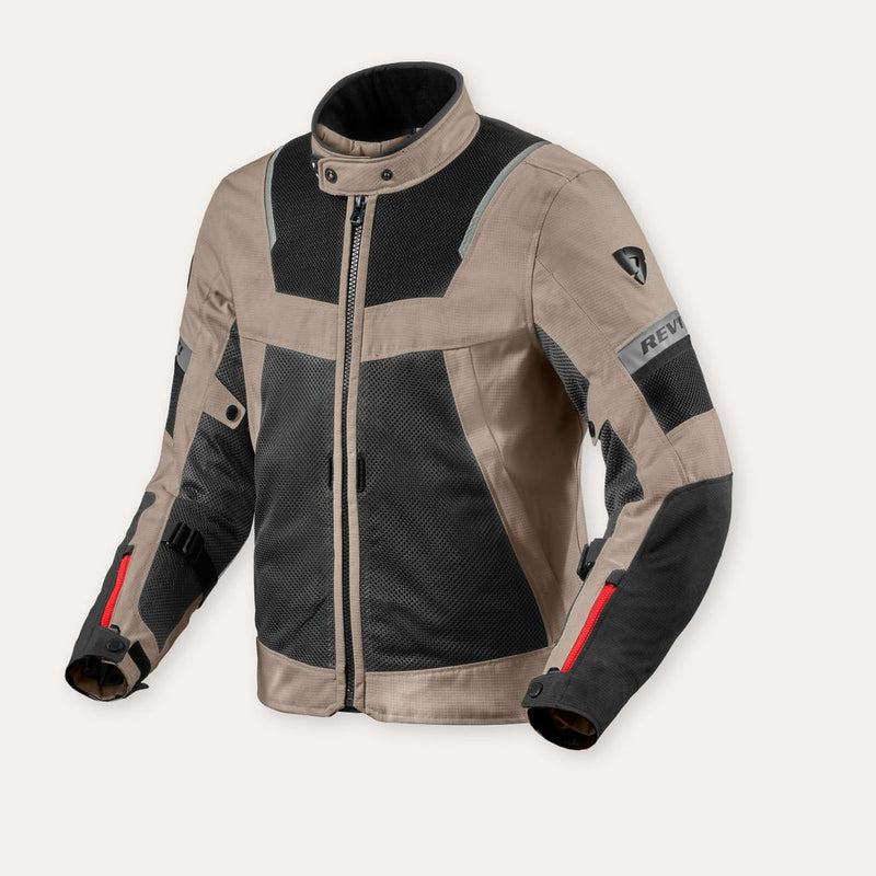 REV'IT! Tornado 4 H2O Motorcycle Jacket Sand/Black / S  - Customhoj