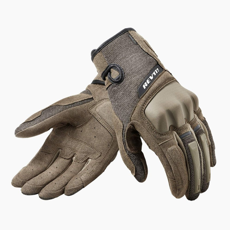 REV'IT! Volcano Ladies Motorcycle Gloves Sand/Black / XS