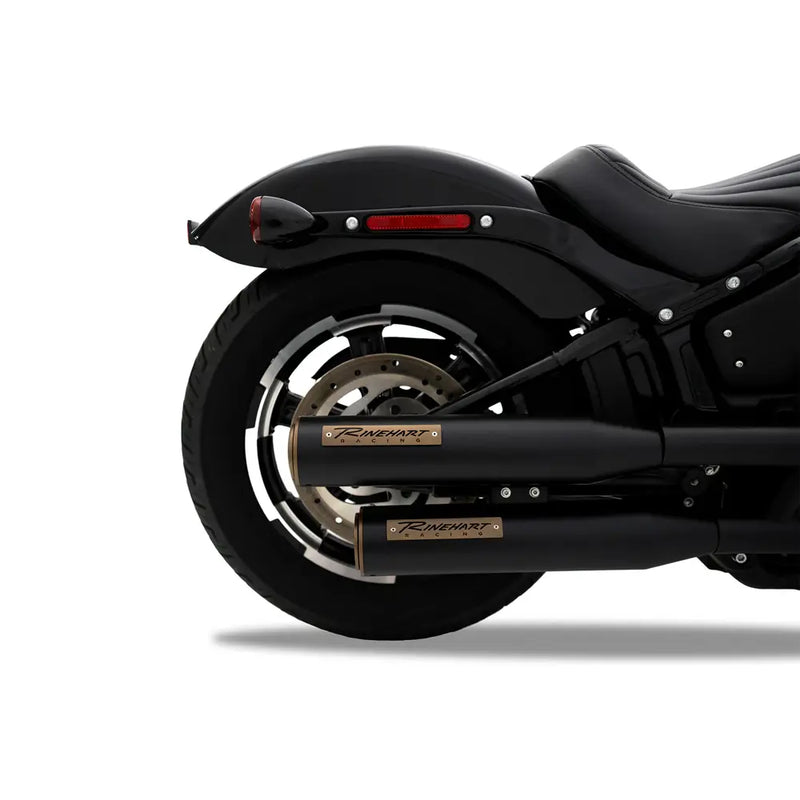 Rinehart 3.5" HP35 Slip-On Mufflers for Harley  - Customhoj