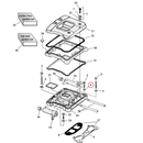 Rocker Box Parts Diagram Exploded View for Harley Evolution Big Twin 6) 84-90 Big Twin. Washer (set of 5). Replaces OEM: 6099