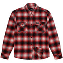 Roeg Blaze Flannel Shirt Red / S  - Customhoj