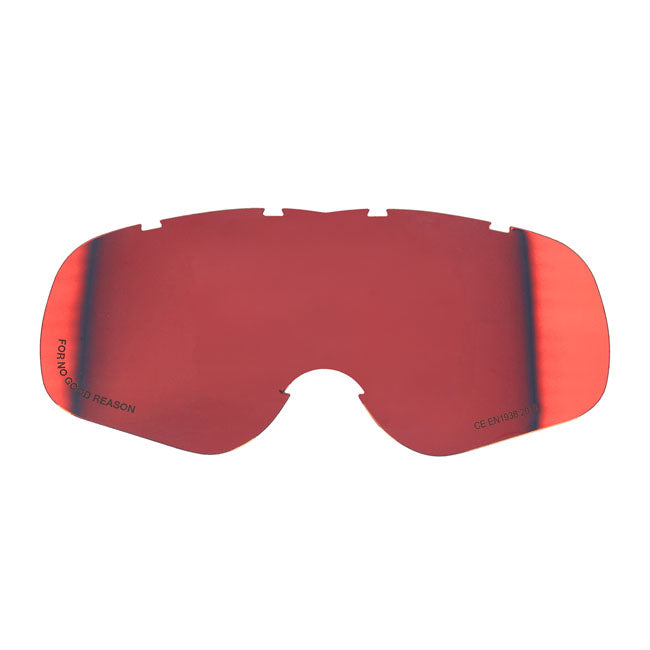 Roeg Lens for Peruna Goggles Red  - Customhoj