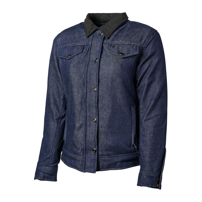 Roland Sands Design Protective Jacket Ladies Indigo / XS Roland Sands Redondo 74 Ladies Motorcycle Jacket Customhoj