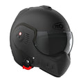 Roof Boxxer Alpha Flip-Up Motorcycle Helmet Matte Black / XS (54cm)  - Customhoj