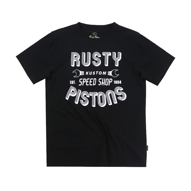 Rusty Pistons Hulton T-Shirt Black / S