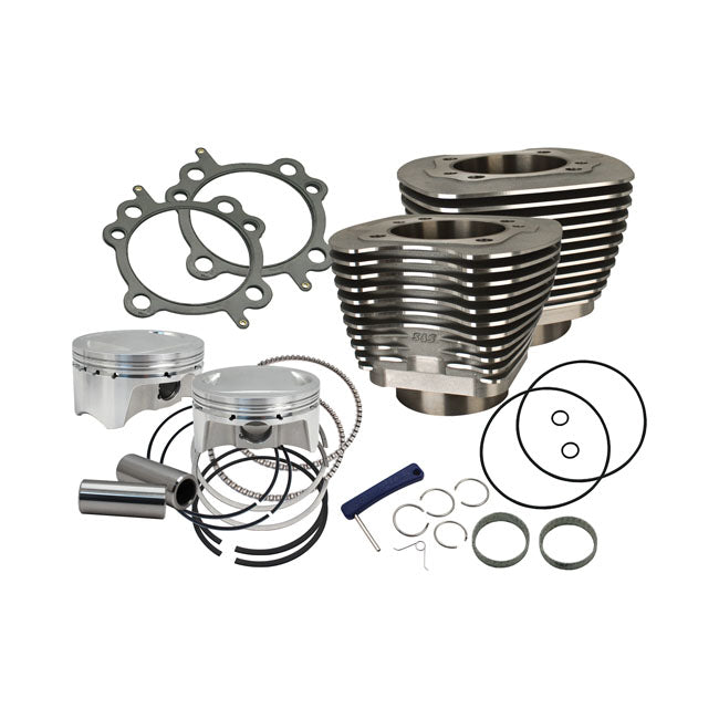 S&S 100" Sidewinder Big Bore Kit for Harley Twin Cam 00-06 Softail with 88" Twin Cam Engine / Black