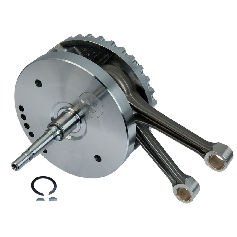 S&S Flywheel Assembly for S&S V124 84-99 style engine (4-5/8" stroke with 8-1/2" diameter flywheel)