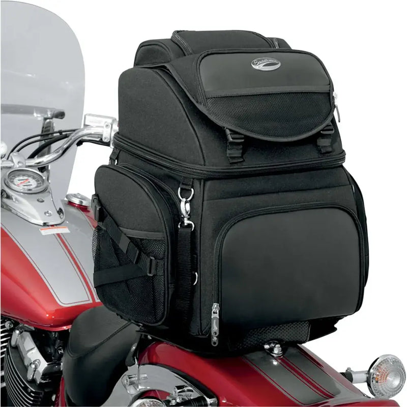 Saddlemen BR3400 Back Seat / Sissy Bar Motorcycle Bag  - Customhoj