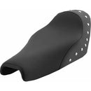 Saddlemen Renegade Solo Motorcycle Seat For Harley 04-22 XL Sportster (with 7.9L or 12.5L tank) / Studded