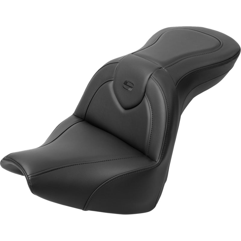 Saddlemen Roadsofa Plain Seat for Harley 18-22 Softail Breakout / Black / Without heating / Without backrest  - Customhoj