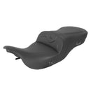 Saddlemen Roadsofa Plain Seat for Harley 97-07 Touring Electra Glide / Road Glide / Black / With heating / Without backrest  - Customhoj