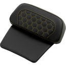 Saddlemen Roadsofa Tour-Pak Backrest for Harley 14-25 Touring (Chopped Tour-Pak) / Honeycomb / Gold  - Customhoj