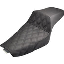 Saddlemen Step-Up Front Lattice Stitch for Harley 04-22 XL Sportster (with 7.9 / 12.5 liter tank) / Black  - Customhoj