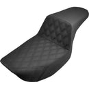 Saddlemen Step-Up Front Lattice Stitch for Harley 82-00 FXR / Black  - Customhoj