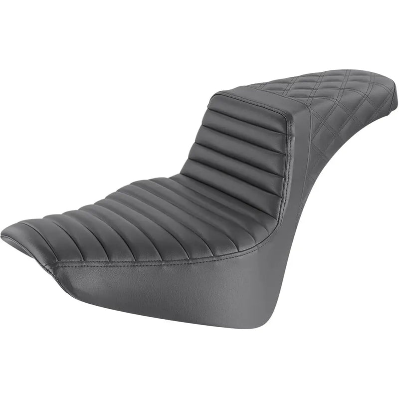 Saddlemen Step-Up Tuck-n-Roll / Lattice Stitch for Harley 18-25 Softail Deluxe / Heritage / Heritage Classic / Slim / Black  - Customhoj
