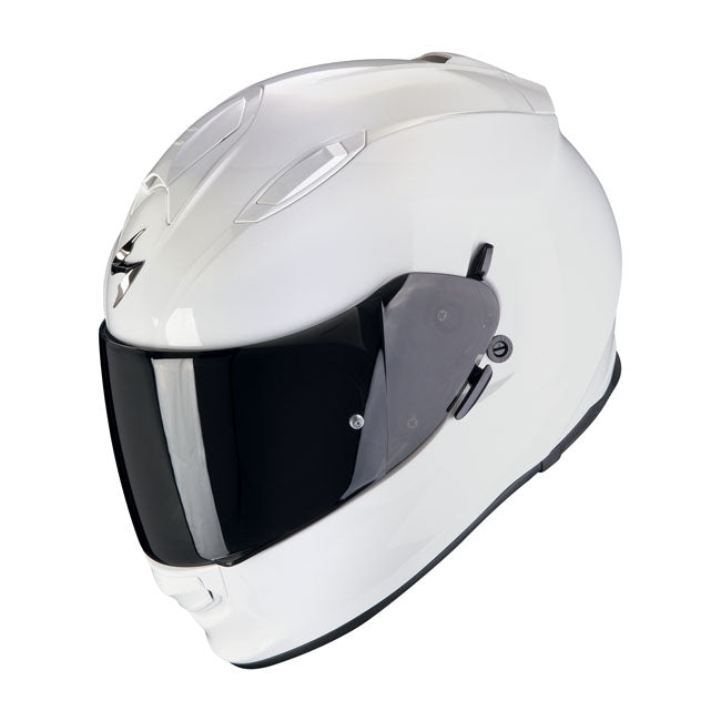 Scorpion EXO-491 Integral Motorcycle Helmet White / XS (53-54cm)  - Customhoj