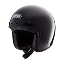 Simpson Chopper Open Motorcycle Helmet Black / S (55-56cm)  - Customhoj