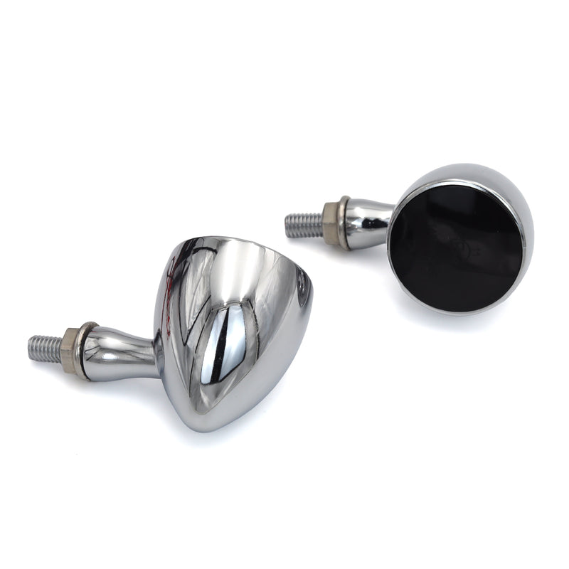 SMP Bullet Extreme 3 in 1 LED Motorcycle Taillight / Turn Signals Chrome / Dark  - Customhoj