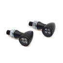 SMP Bullet Nano LED Motorcycle Turn Signals Black  - Customhoj