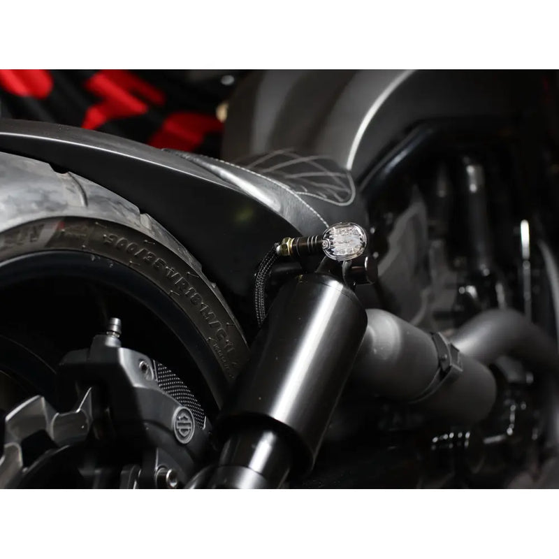 SMP Micro Flash Mini LED Motorcycle Turn Signals  - Customhoj