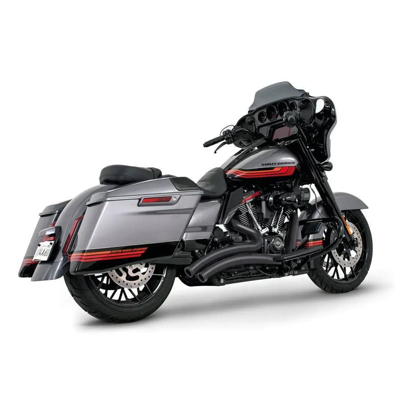 Freedom Performance Star Star-uitlaat met scherpe bocht voor Harley