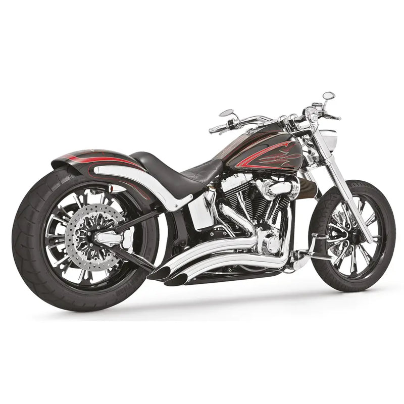 Freedom Performance Sharp Curve Radius Scallop Uitlaat voor Harley