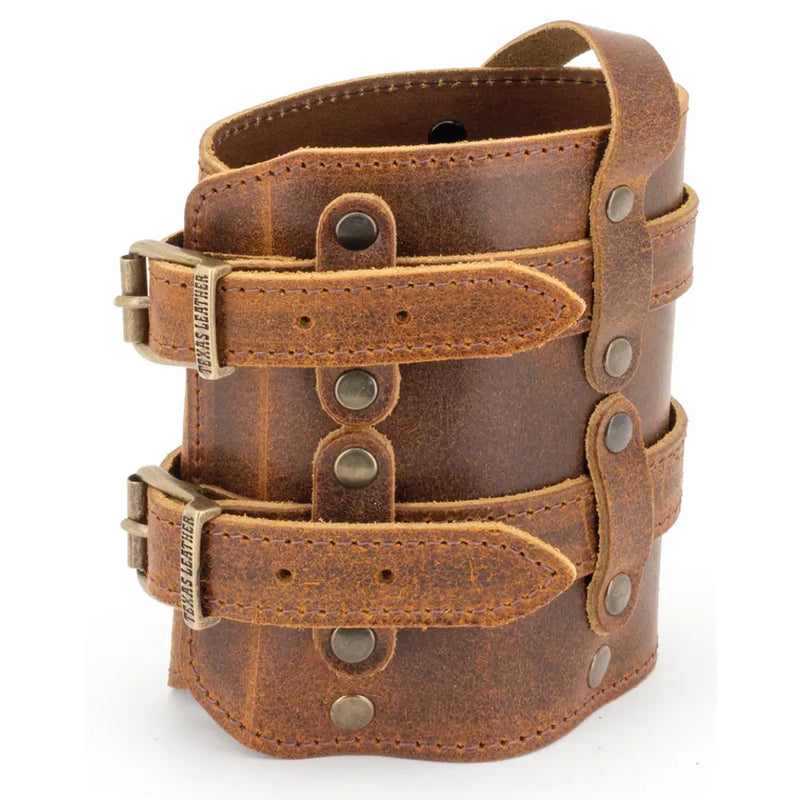 Texas Leather Fuel Friend Houder voor gasblik