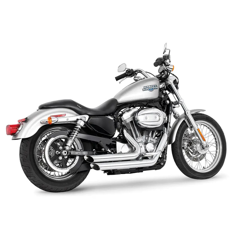 Freedom Performance Amendement Side Slash Uitlaat voor Harley