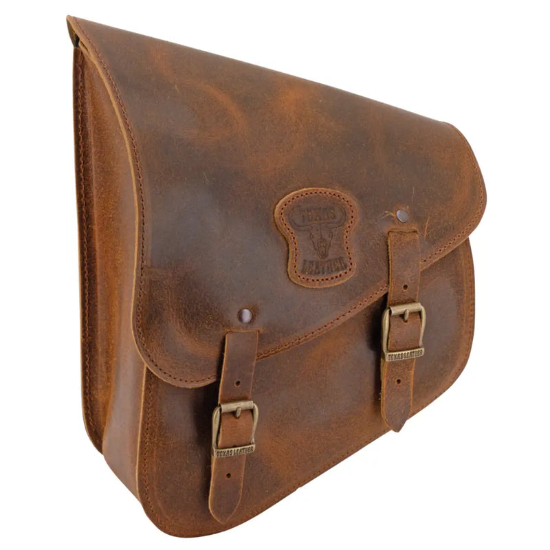 Texas Leather Swingarmtas voor Harley