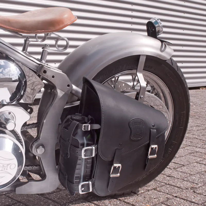 Texas Leather Swingarmtas voor Harley