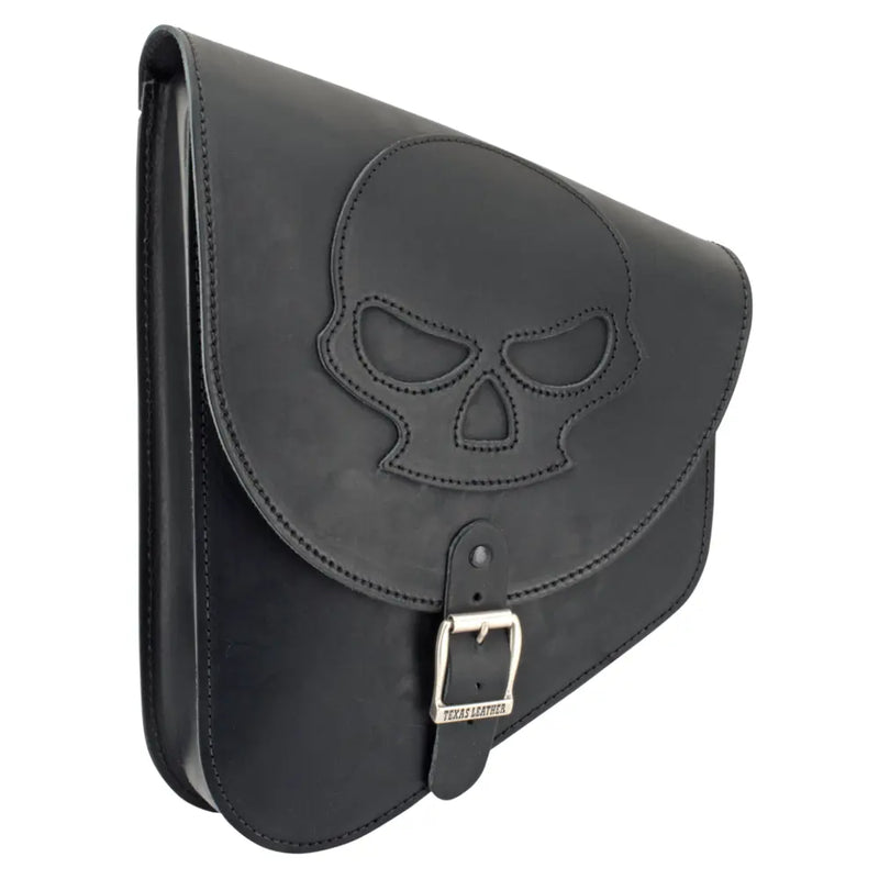 Texas Leather Slanke Swingarmtas voor Harley