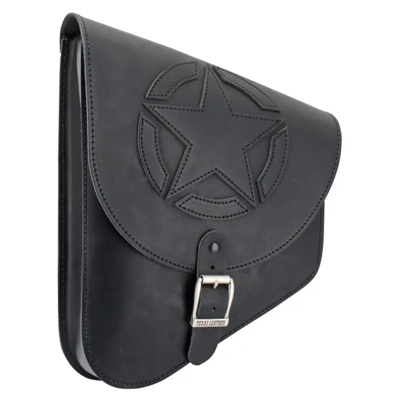 Texas Leather Slanke Swingarmtas voor Harley