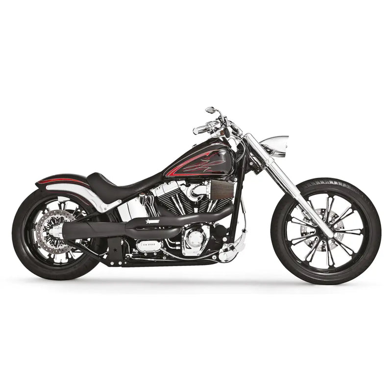 Freedom Performance American Outlaw Hoge 2-into-1 Uitlaat voor Harley