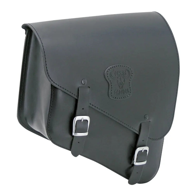 Texas Leather Zwarte frametas voor Harley