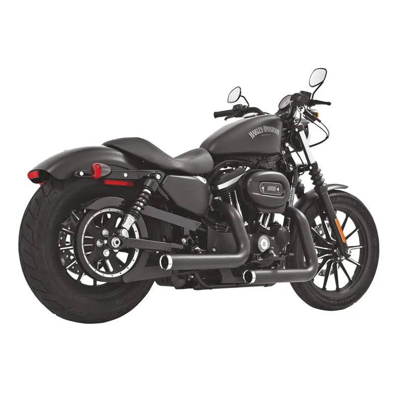 Freedom Performance Staggered dubbele uitlaat voor Harley