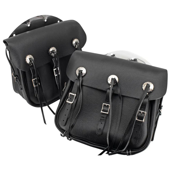 Samwel 36-43 Stijl lederen zadeltassen voor Harley