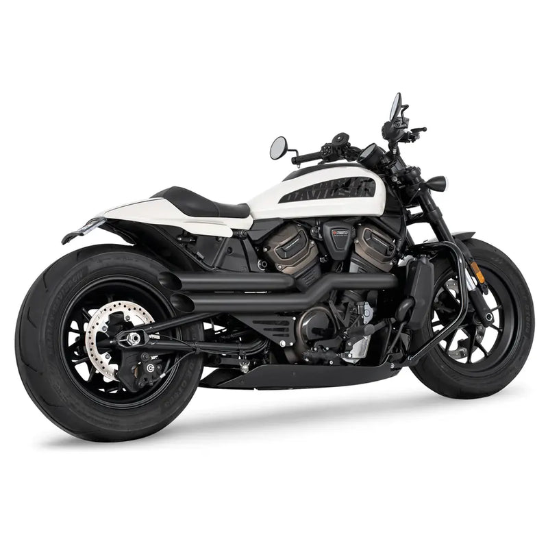 Freedom Performance Amendement Side Slash Uitlaat voor Harley