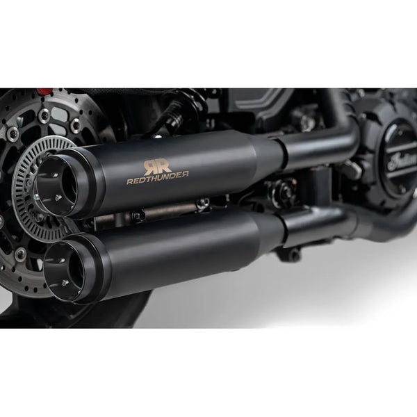 RedThunder EC-goedgekeurde Slip-On Mufflers voor Harley