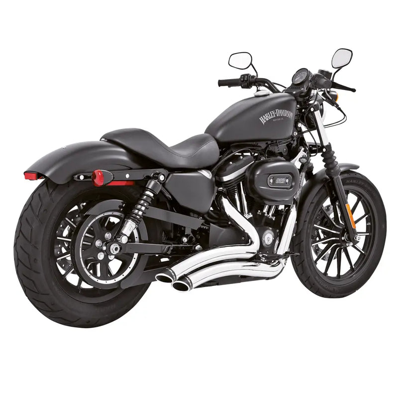 Freedom Performance Sharp Curve Radius Slash Cut Uitlaat voor Harley