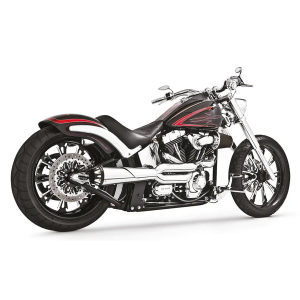 Freedom Performance American Outlaw Hoge 2-into-1 Uitlaat voor Harley